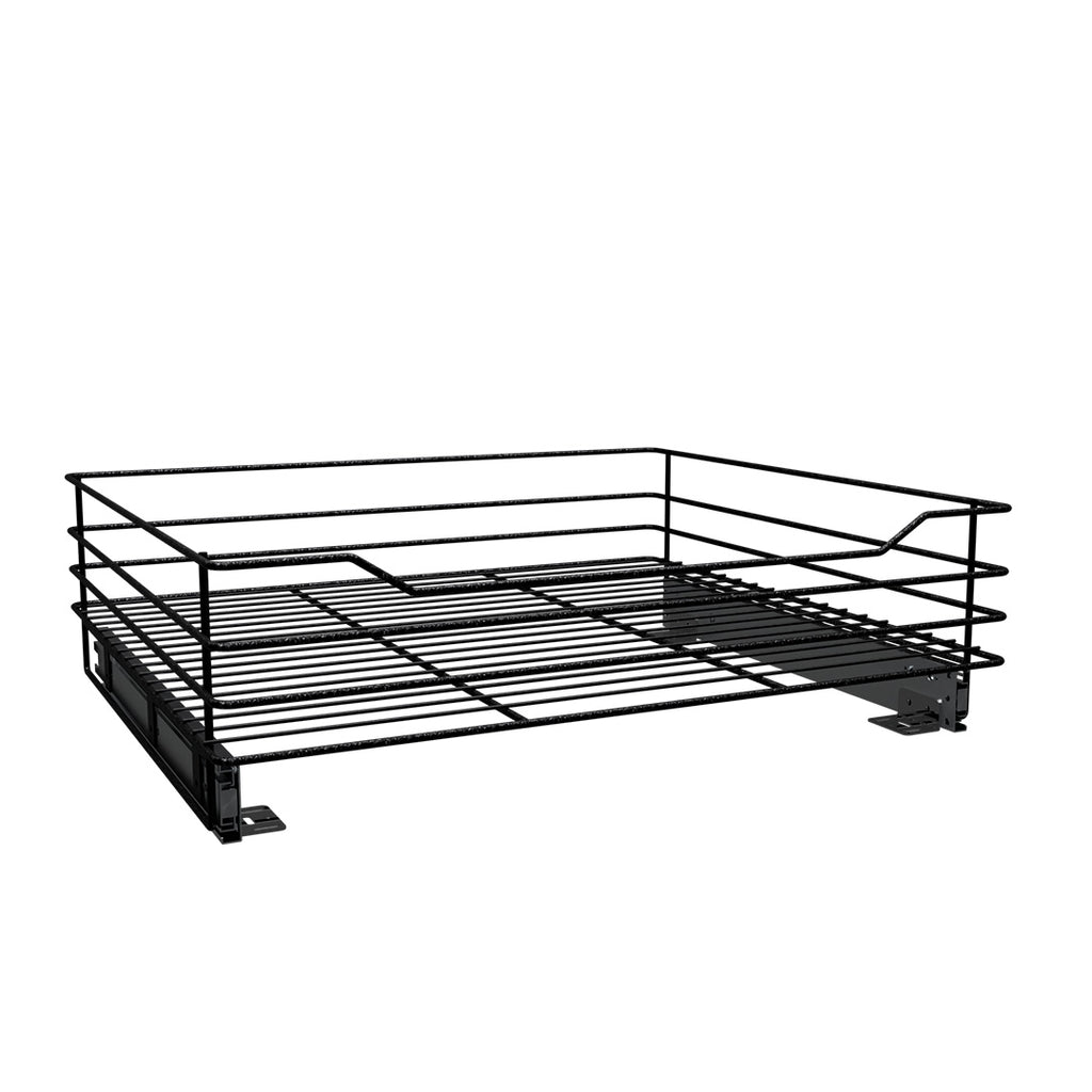 Canasta Riel Al Piso 55cm Pintado Negro Carbono