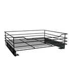 Canasta Riel Al Piso 55cm Pintado Negro Carbono