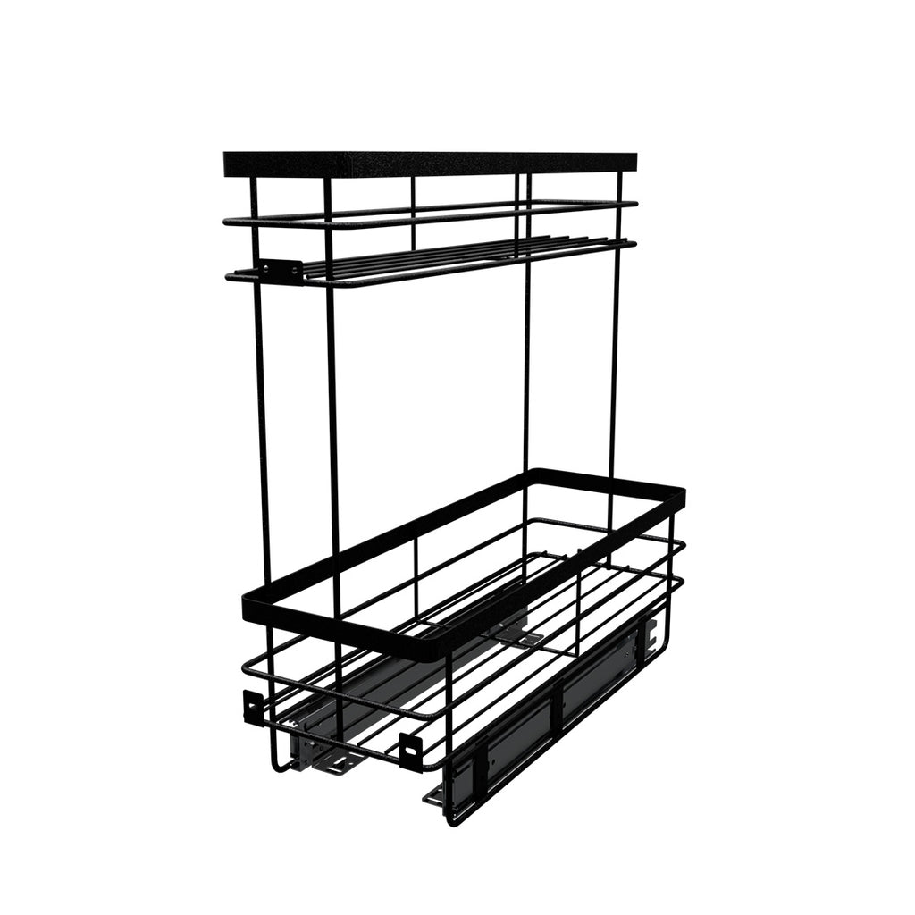 ACEITERA DESNIVEL RIEL A PISO PINTADO NEGRO CARBONO CIERRE LENTO