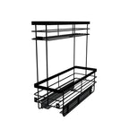 ACEITERA DESNIVEL RIEL A PISO PINTADO NEGRO CARBONO CIERRE LENTO