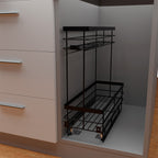 ACEITERA DESNIVEL RIEL A PISO PINTADO NEGRO CARBONO CIERRE LENTO