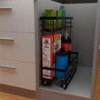 ACEITERA DESNIVEL RIEL A PISO PINTADO NEGRO CARBONO CIERRE LENTO