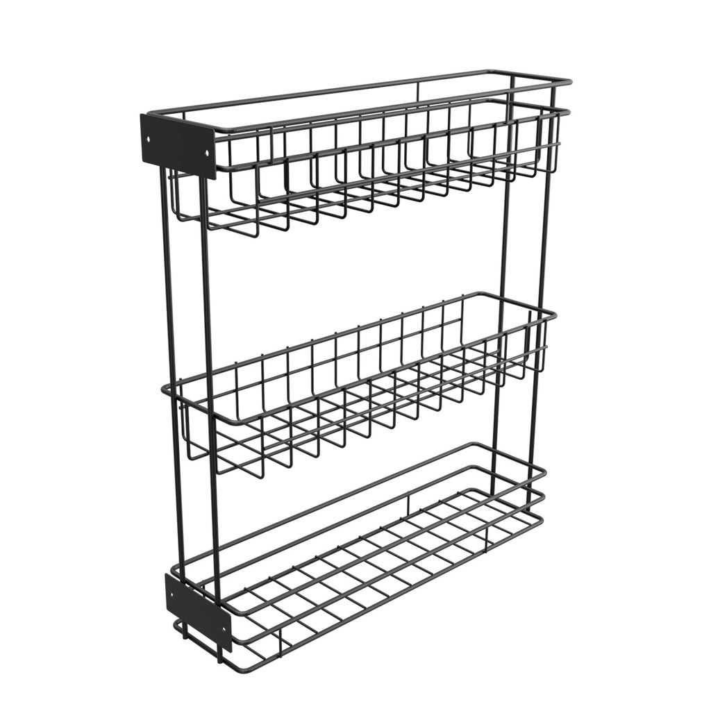 Aceitera 3 Niveles Mixta Pintado Negro Carbono Cierre Lento