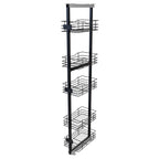 ALACENA SENCILLA GR. 5 CANASTAS M30 PINT NEGRO CARBONO CIERRE LENTO