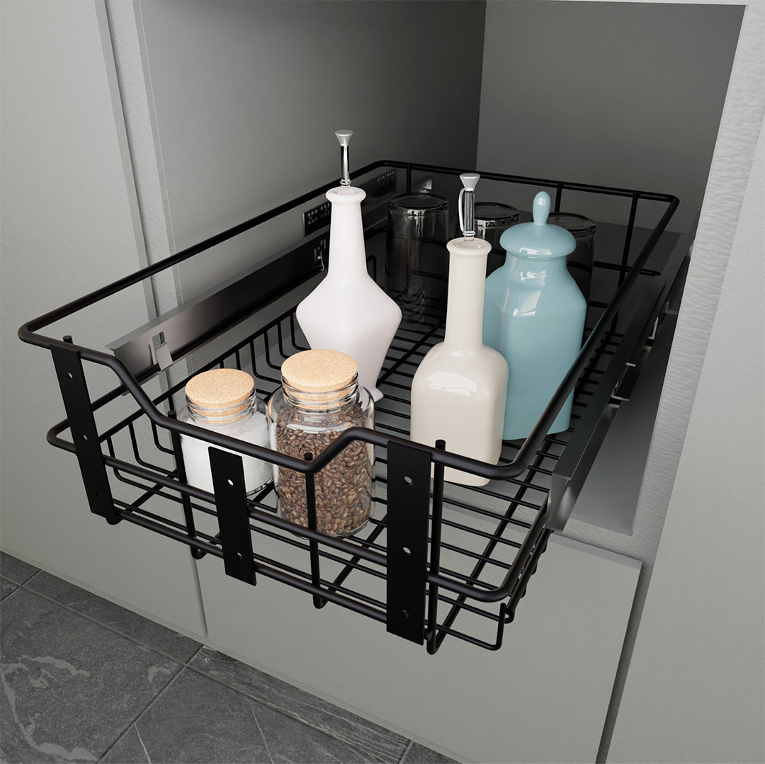 CANASTA CLASSIC MUEBLE BAJO MODULO DE 40 NEGRO CIERRE LENTO