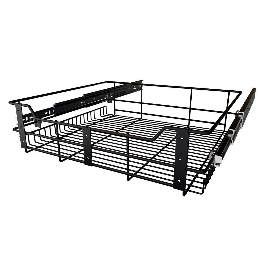 CANASTA CLASSIC MUEBLE BAJO MODULO DE 60 CIERRE LENTO. PINT.NEGRO CARBONO