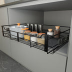 CANASTA CLASSIC MUEBLE BAJO MODULO DE 80 CIERRE LENTO. PINT. NEGRO CARBONO