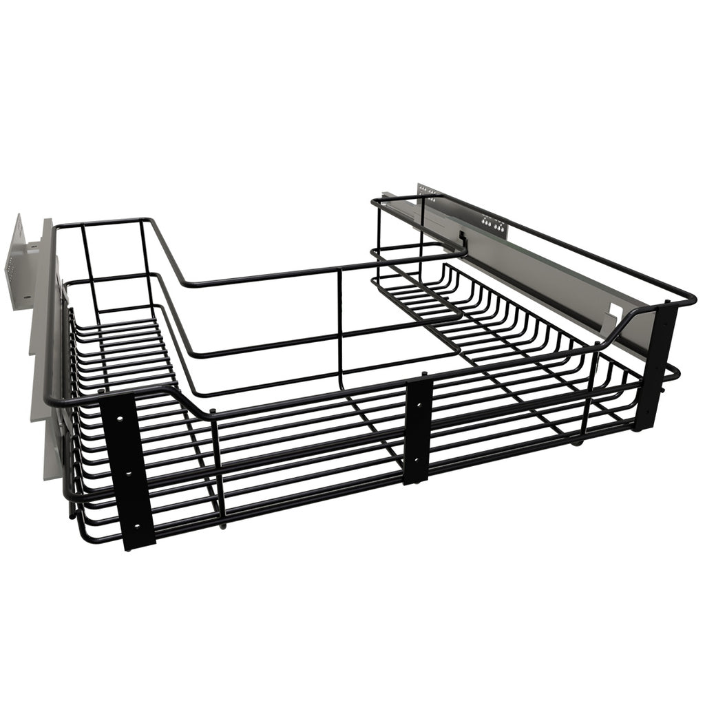 CANASTA CLASSIC BAJO POZUELO MODULO DE 60 NEGRO CIERRE LENTO