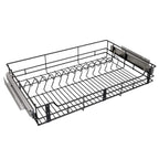 CANASTA CLASSIC PLATERO 80 CM CIERRE LENTO. PINT. NEGRO CARBONO