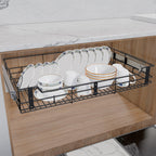 CANASTA CLASSIC PLATERO 80 CM CIERRE LENTO. PINT. NEGRO CARBONO