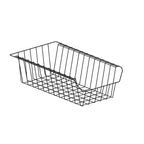 CANASTA CON RIEL EXTENSION 34.2X49X14CM CIERRE LENTO. PINT. NEGRO CARBONO