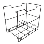 Basureras Desl. Classic Pint. Negro Carbono Tarros Gris Y Negro Cierre Lento